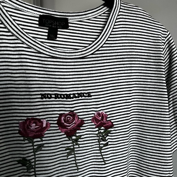 Embroidered TopShop Europe T-shirt - Picture 3 of 4